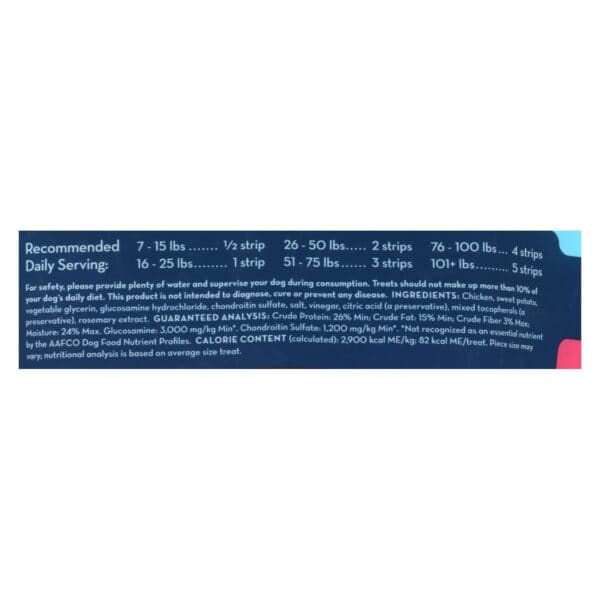 Bixbi - Jerky Hip & Joint Chicken - Case of 6-5 OZ - Image 2