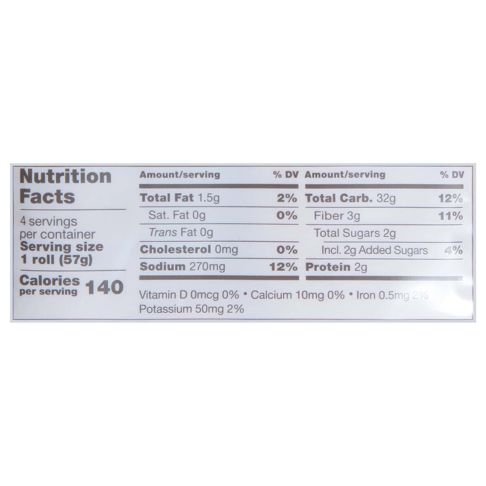 Schar - Rolls Hot Dog Gluten Free - Case of 4-8 OZ