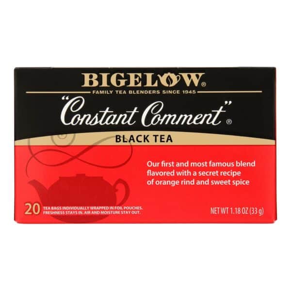 Bigelow Tea Constant Comment Black Tea - Case of 6 - 20 Bags - Image 2
