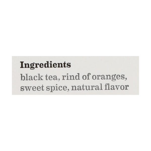 Bigelow Tea Constant Comment Black Tea - Case of 6 - 20 Bags