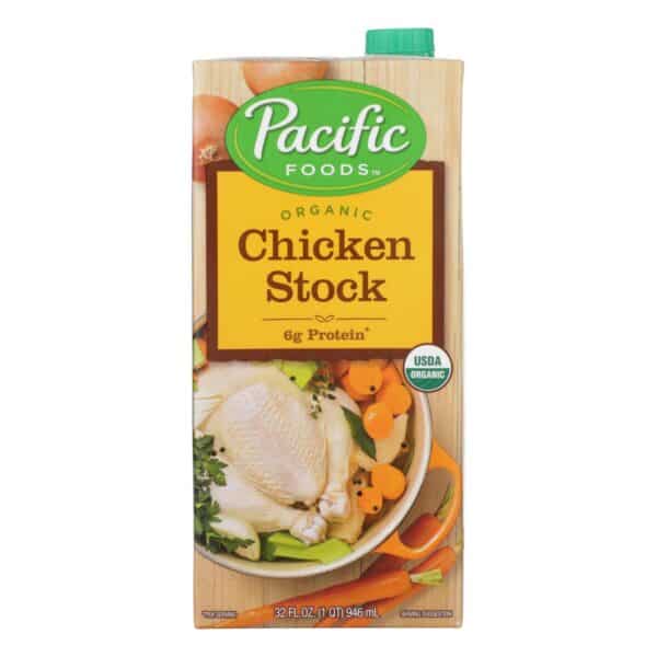 Pacific Natural Foods Simply Stock - Chicken - Case of 12 - 32 Fl oz. - Image 2