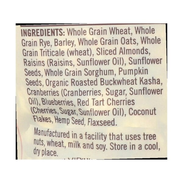 Bob's Red Mill - Cereal - Fruit & Seed Muesli - Case of 4 - 14 oz - Image 3