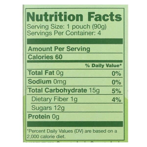 GoGo Squeeze Sauce - Apple - Case of 12 - 3.2 oz. - Image 2