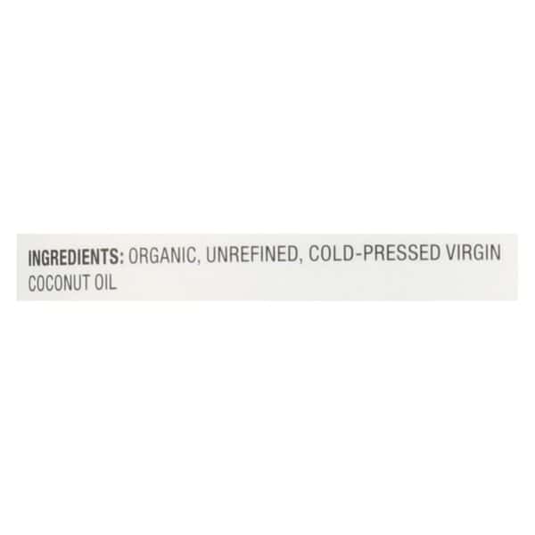 Nutiva Virgin Coconut Oil Organic - 54 fl oz - Image 3