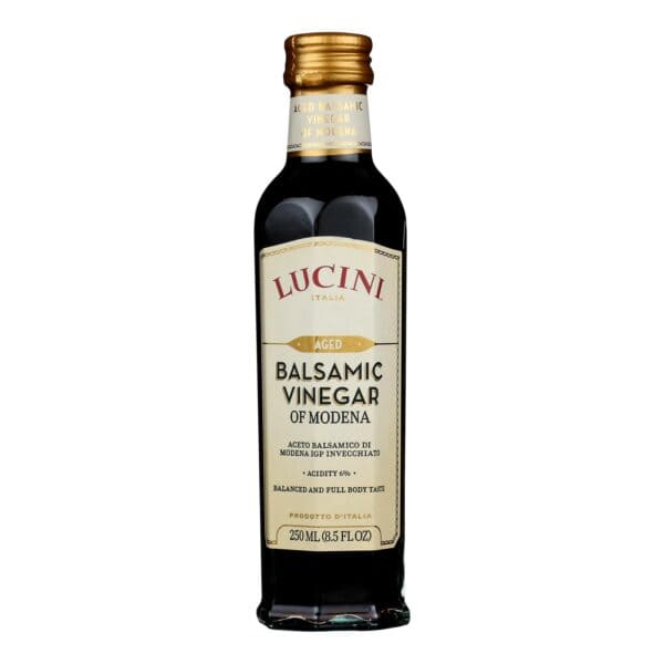 Lucini Italia Gran Riserva Balsamic Vinegar of Modena - Case of 6 - 8.5 Fl oz.