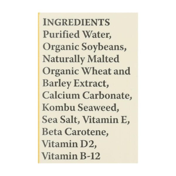 Eden Foods Original Eden soy Organic - Extra - Case of 12 - 32 Fl oz. - Image 2