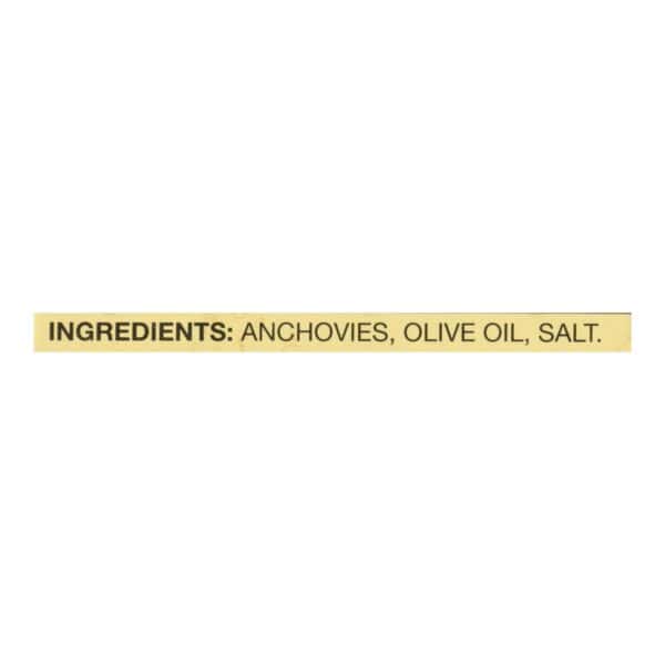 Reese Anchovies - Flat Fillets - in Pure Olive Oil - 2 oz - Case of 10 - Image 2