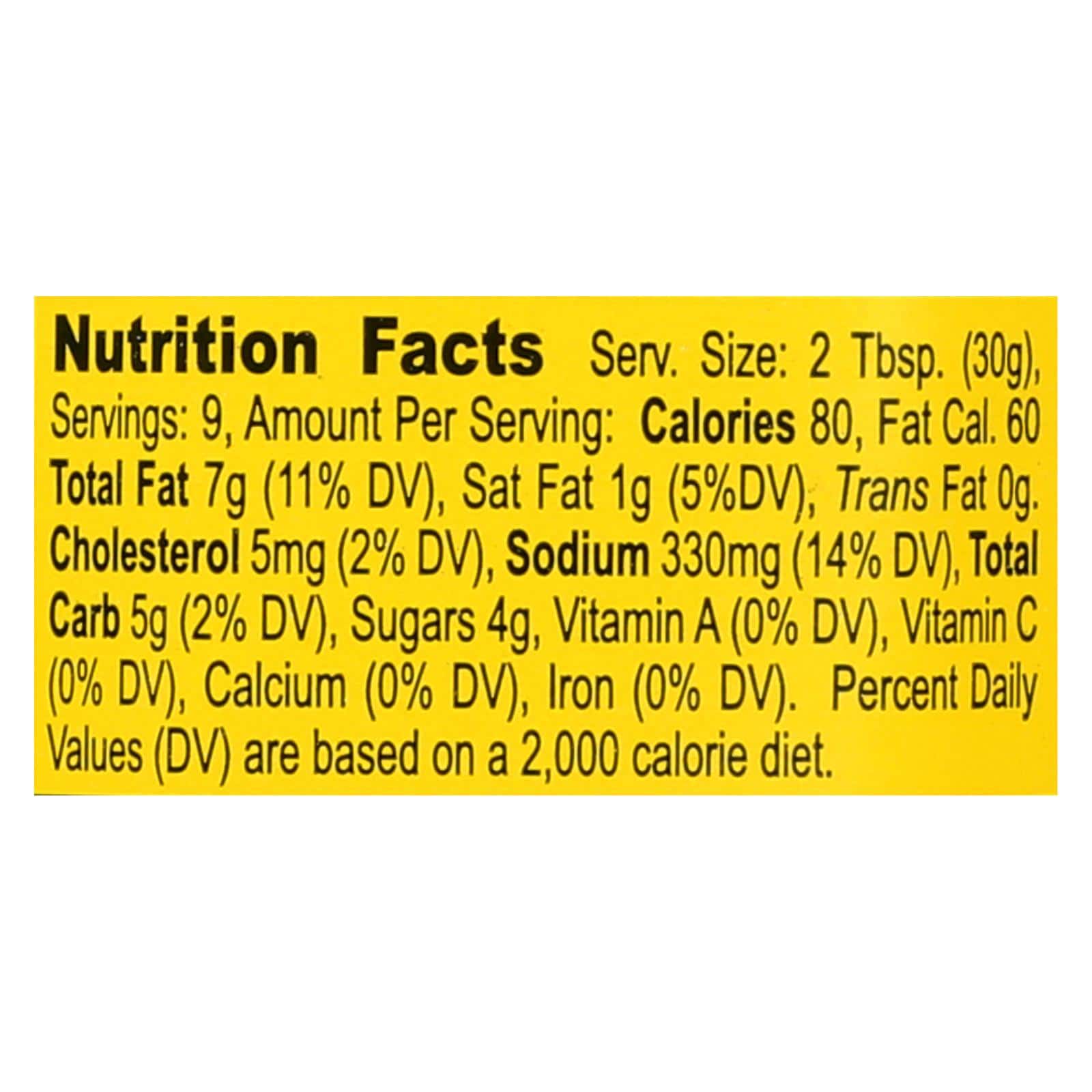 Bookbinder's - Tartar Sauce - Traditional - Case of 9 - 9.5 oz. - Image 3