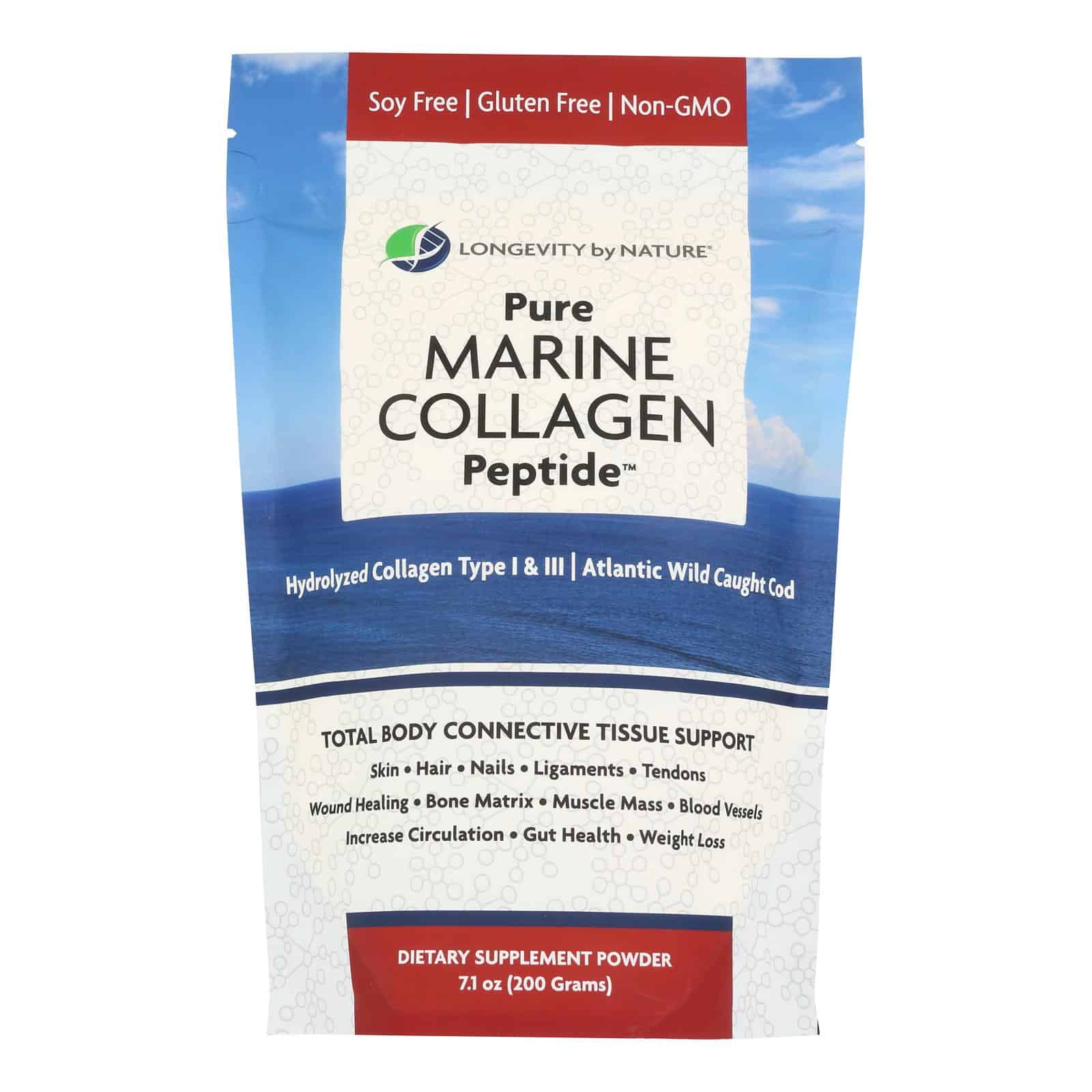 Longevity By Nature - Collagen Marine Pepper Powder - 1 Each -7.1 OZ - Image 2