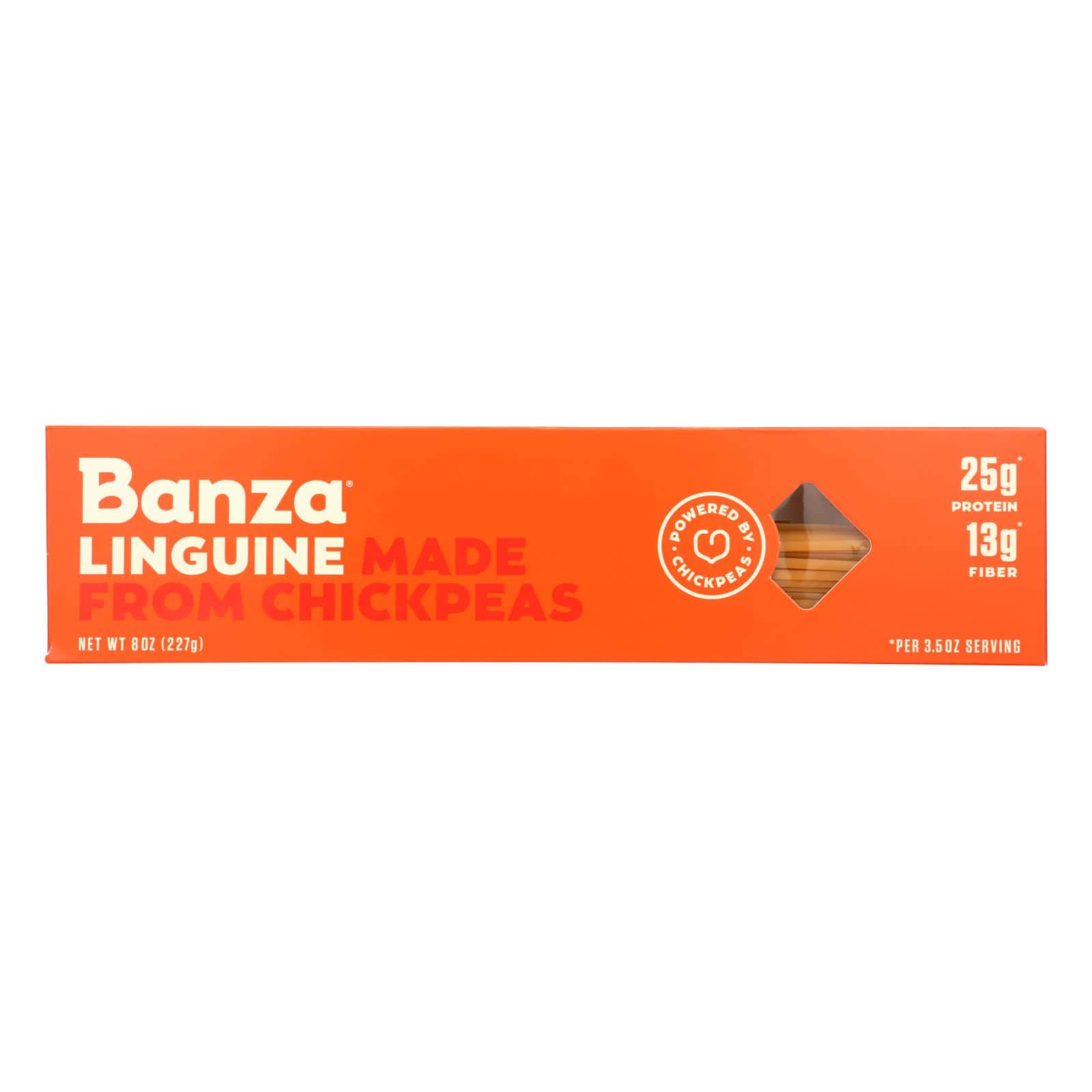 Banza - Chickpea Pasta - Linguine - Case of 12 - 8 oz. - Image 3