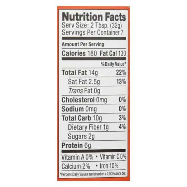 Artisana Cashew Butter - Organic - Case of 6 - 8 oz. - Image 2