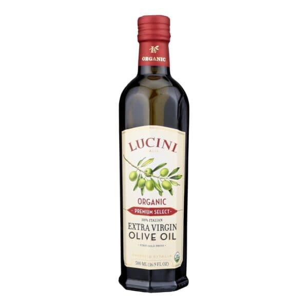 Lucini Italia Olive Oil - Organic - X-Virgin - Large - Case of 6 - 16.9 fl oz