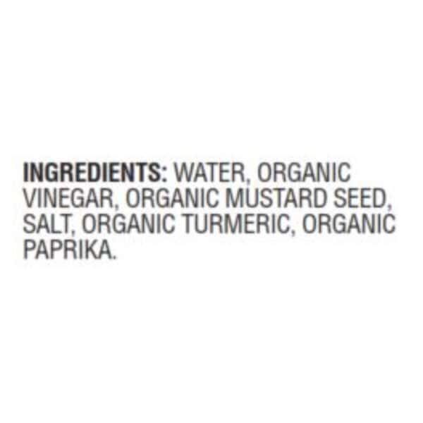 Woodstock Organic Yellow Mustard - Case of 12 - 8 OZ - Image 2