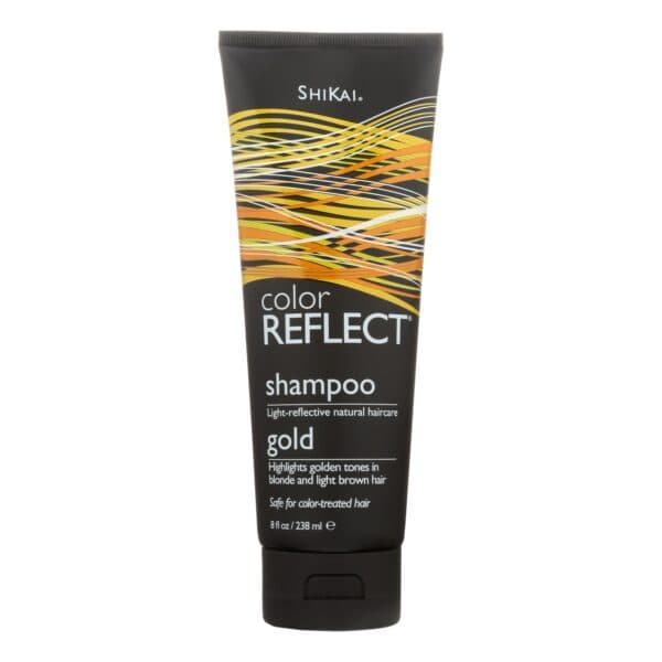 Shikai Color Reflect Gold Shampoo - 8 fl oz - Image 2