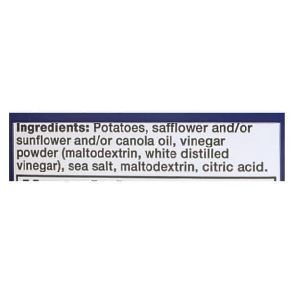Kettle Brand - Potato Chps Sea Salt & Vngar - Case of 9 - 13 OZ