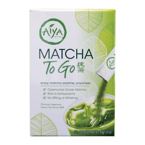 Aiya Tea - Stick - Matcha To Go - Case of 8 - 10 count - Image 3