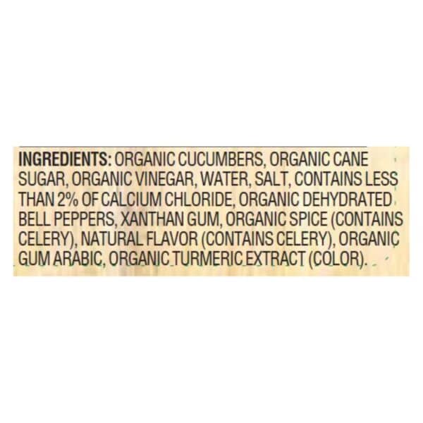 Woodstock Organic Sweet Relish - Case of 12 - 16 OZ