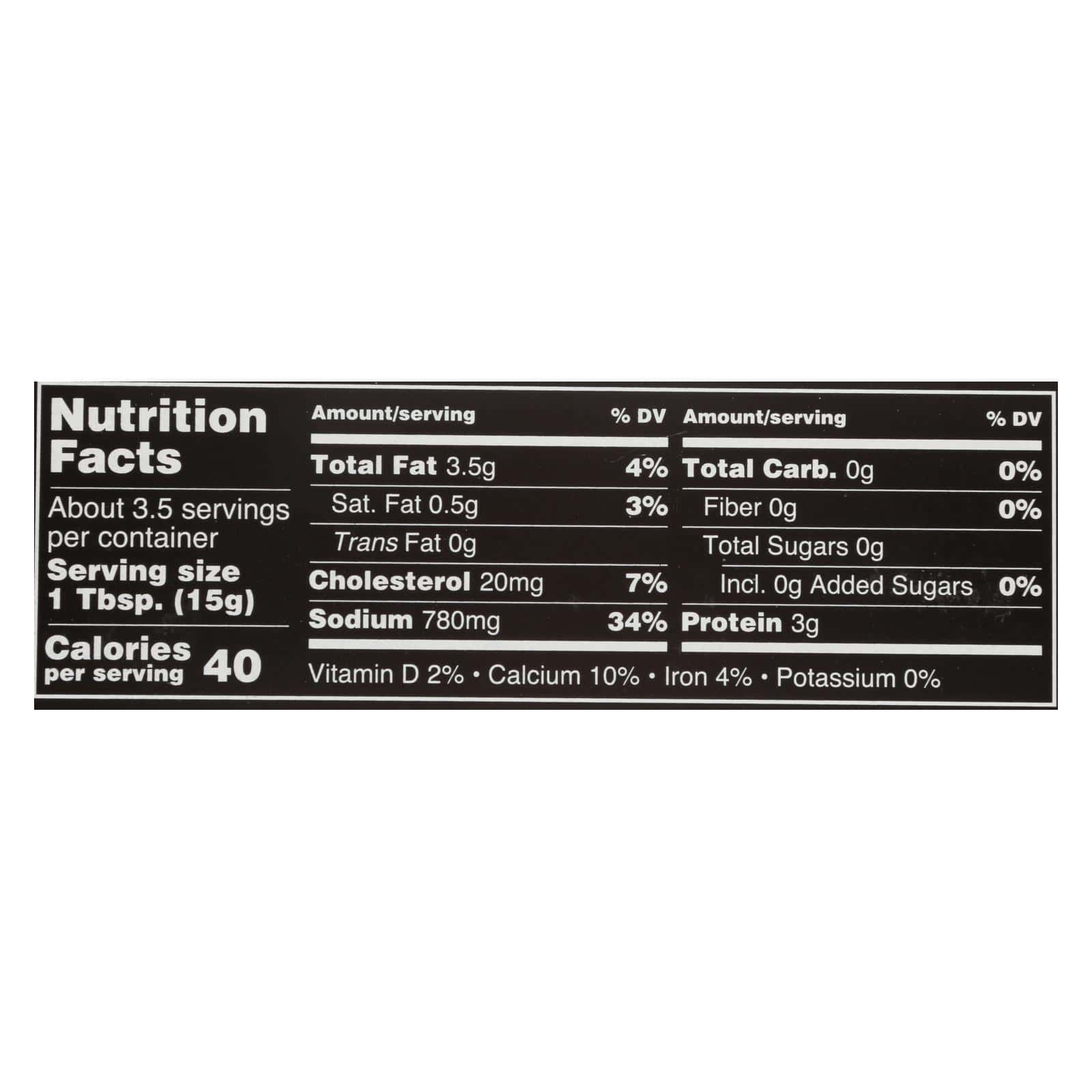 Crown Prince Anchovy Paste - Case of 12 - 1.75 oz. - Image 2