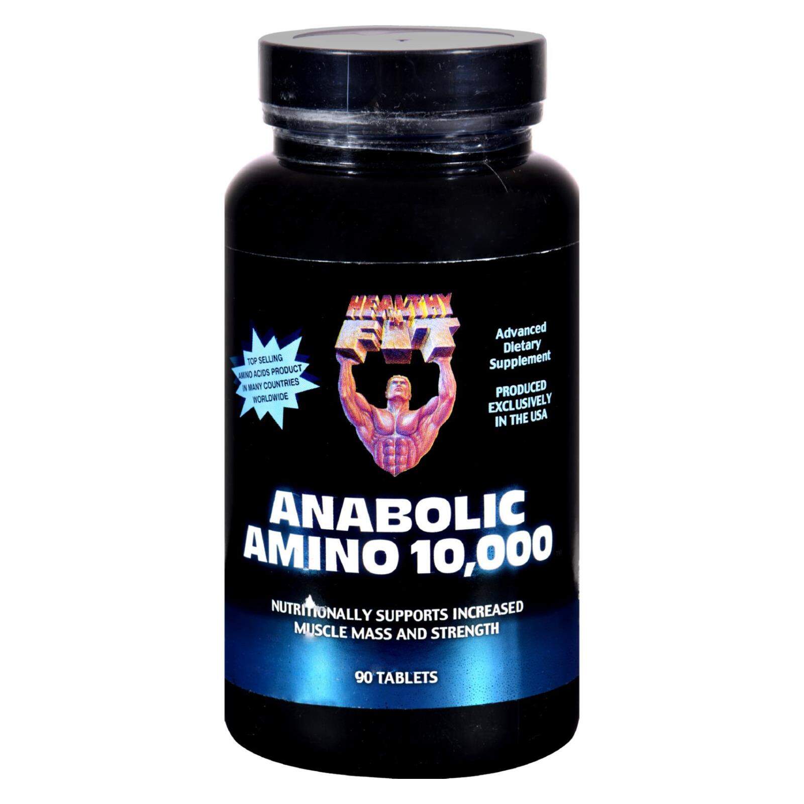 Healthy 'N Fit Anabolic Amino 10000 - 90 Tablets