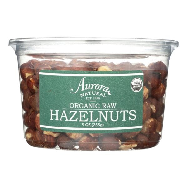 Aurora Natural Products - Organic Raw Hazelnuts - Case of 12 - 9 oz. - Image 3