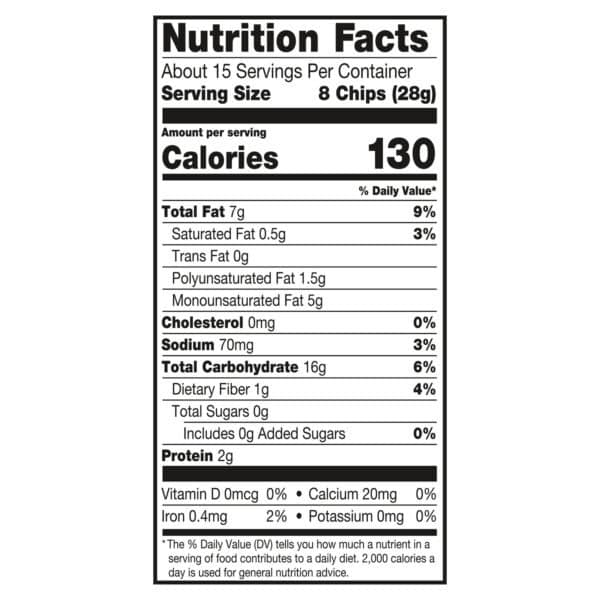 Late July Snacks - Tort Chips Sea Salt Lime - Case of 9-14.75 OZ - Image 3