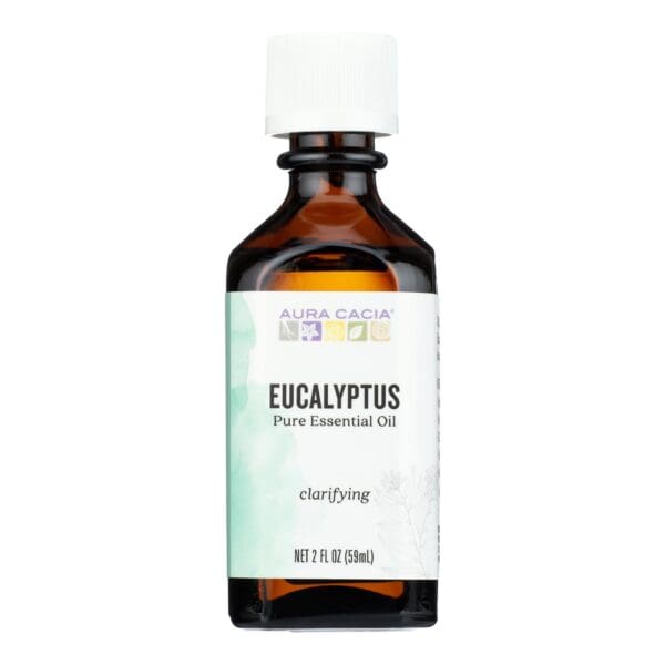 Aura Cacia - Essential Oil Eucalyptus Pure - 2 fl oz - Image 2