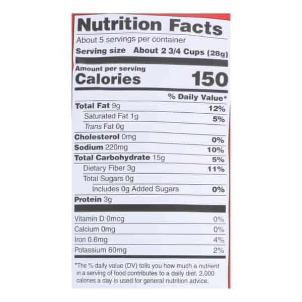Popcorn Indiana Popcorn - Sea Salt - Case of 12 - 4.75 oz. - Image 2