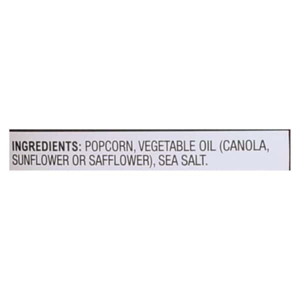 Popcorn Indiana Popcorn - Sea Salt - Case of 12 - 4.75 oz.
