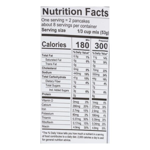 King Arthur Pancake Mix - Case of 6 - 15 oz. - Image 2