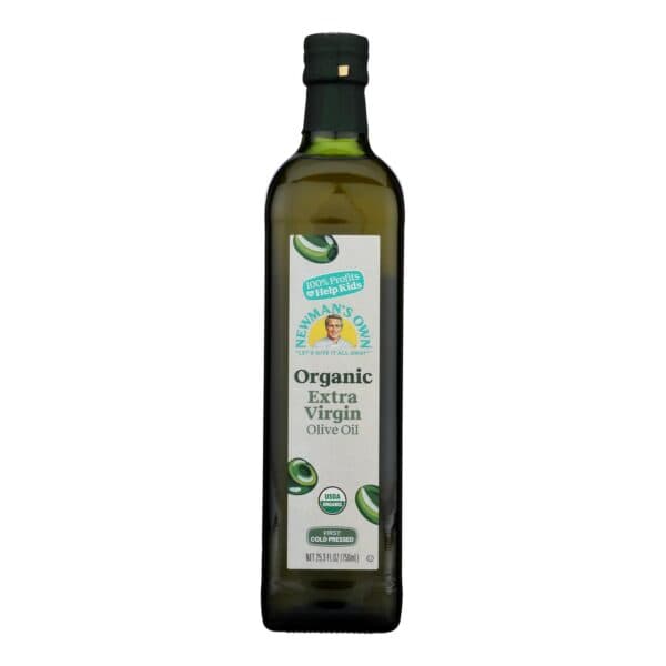 Newman's Own Organics Extra Virgin Olive Oil - Case of 6 - 25.3 Fl oz. - Image 2
