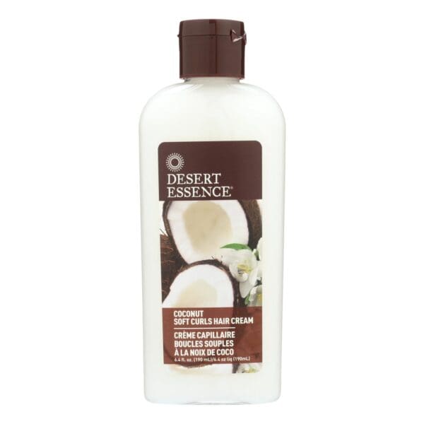 Desert Essence - Soft Curls Hair Cream Coconut - 6.4 fl oz - Image 2