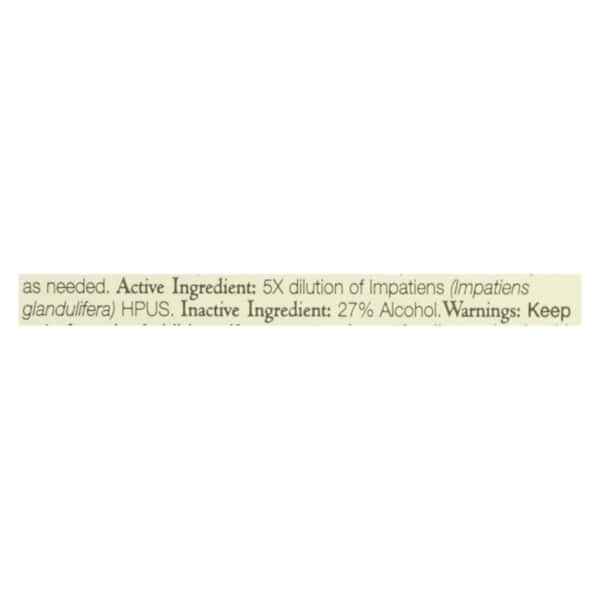 Bach Flower Remedies Essence Impatiens - 0.7 fl oz