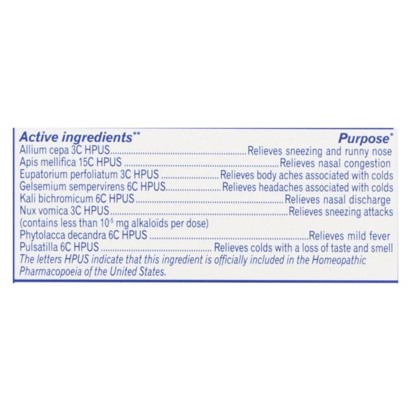 Boiron - Coldcalm - Liquid - 30 Dose - 30 DOSE - Image 2