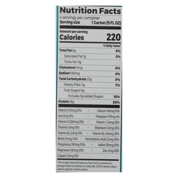 Orgain Organic Vegan Nutrition Shakes - Smooth Chocolate - Case of 3 - 4/11 FZ - Image 3