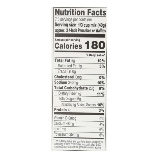 Simple Mills Almond Flour Pancake and Waffle Mix - Case of 6 - 10.7 oz.