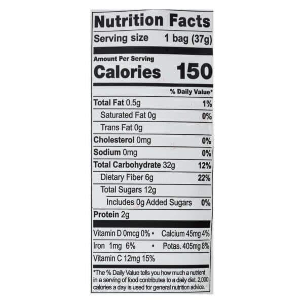 Natierra Freeze Dried - Raspberries - Case of 12 - 1.3 oz.