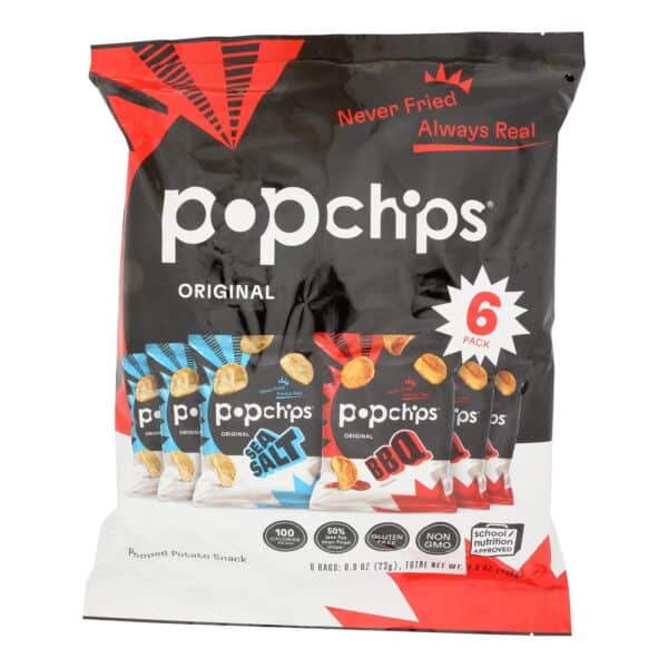 Popchips Potato Chip - Case of 12 - 4.8 oz. - Image 3