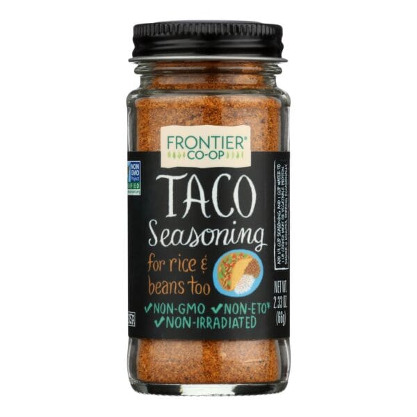 Frontier Herb Taco Seasoning Blend - 2.33 oz - Image 2