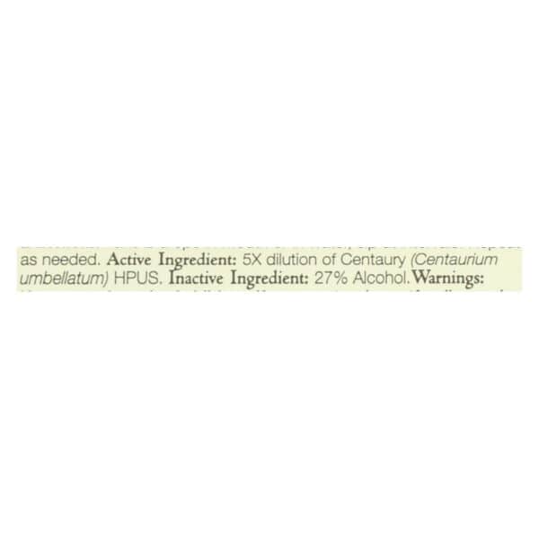 Bach Flower Remedies Essence Centaury - 0.7 fl oz