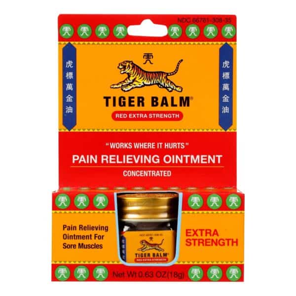 Tiger Balm Extra Strength Pain Relieving Ointment - 0.63 oz - Case of 6 - Image 3