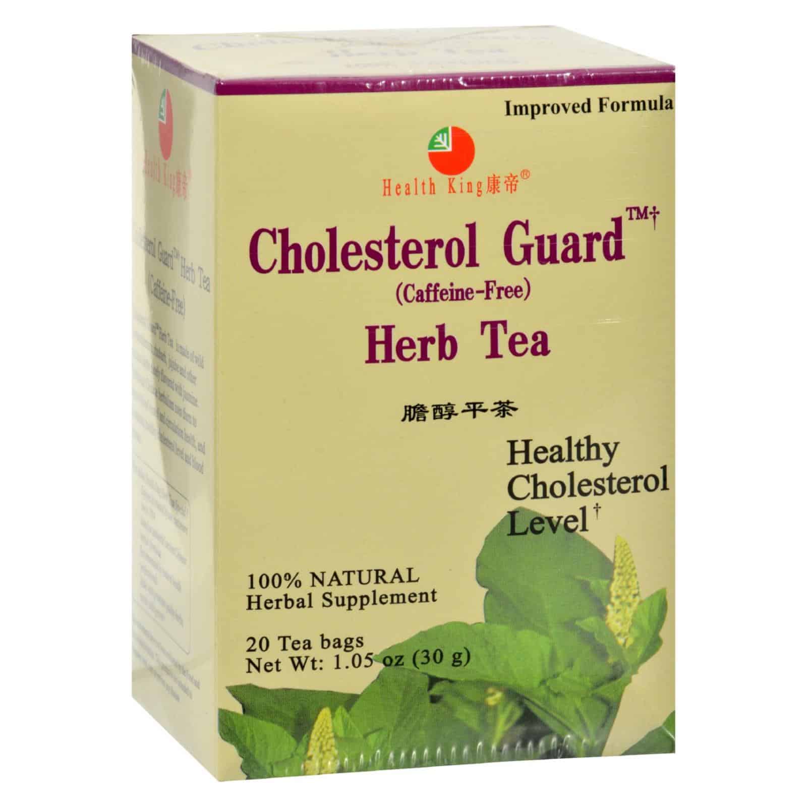 Health King Cholesterol Guard Herb Tea - 20 Tea Bags - Image 2