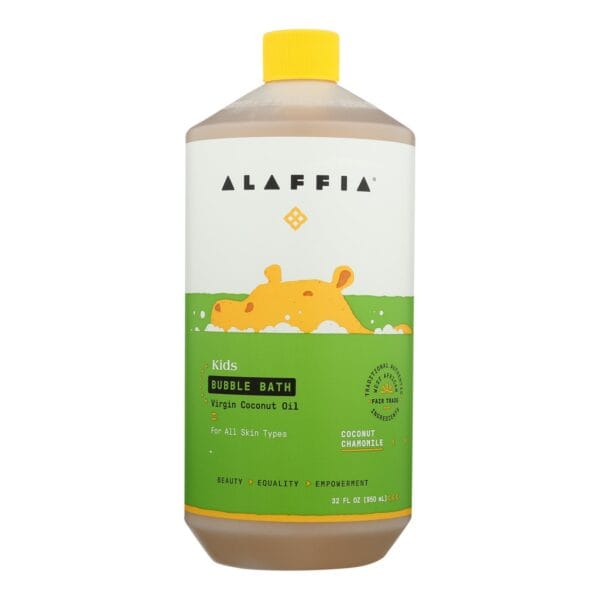 Alaffia - Everyday Bubble Bath - Coconut Chamomile - 32 fl oz. - Image 2