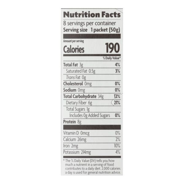 Nature's Path Organic Hot Oatmeal - Original - Case of 6 - 14 oz. - Image 2