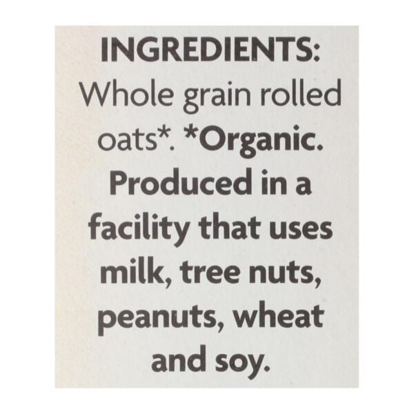 Nature's Path Organic Hot Oatmeal - Original - Case of 6 - 14 oz. - Image 3