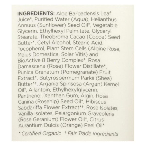 Andalou Naturals Soothing Body Lotion - 1000 Roses - 8 oz - Image 2