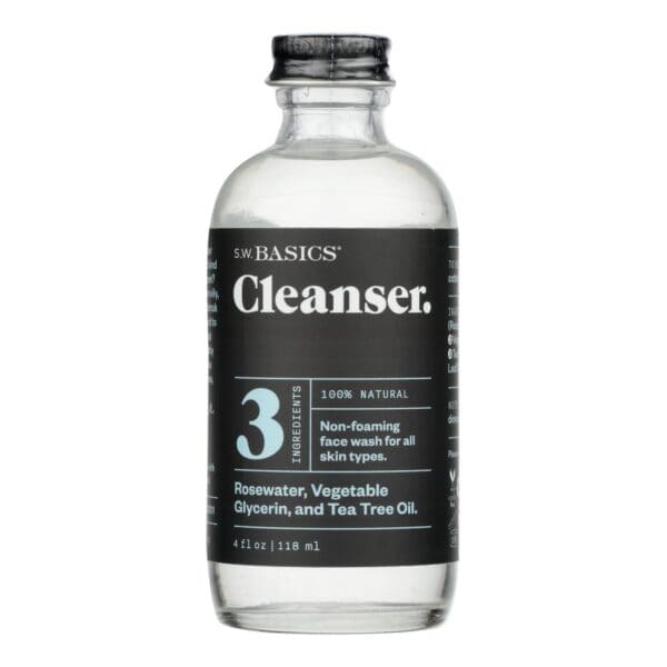 S.W. Basics - 3 Ingredients Cleanser - 4 fl oz. - Image 2