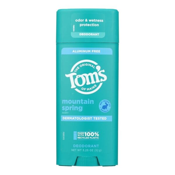 Tom's of Maine - Deodorant Stick Mountain Spring - Case of 6 - 3.25 ounces - Image 2