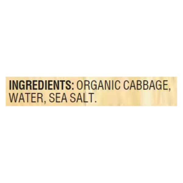 Woodstock Organic Sauerkraut - Case of 12 - 16 OZ - Image 2