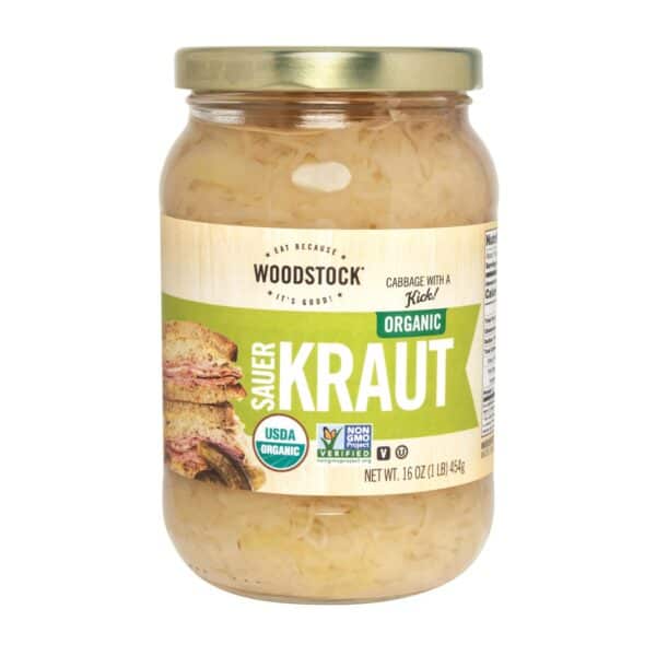 Woodstock Organic Sauerkraut - Case of 12 - 16 OZ - Image 3