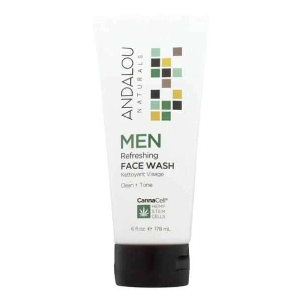 Andalou Naturals - Face Wash - Men's Refreshing - 6 fl oz. - Image 2